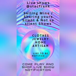 LIVE SHOW NOTIFICATION. ❤️‍🔥🫶🪩